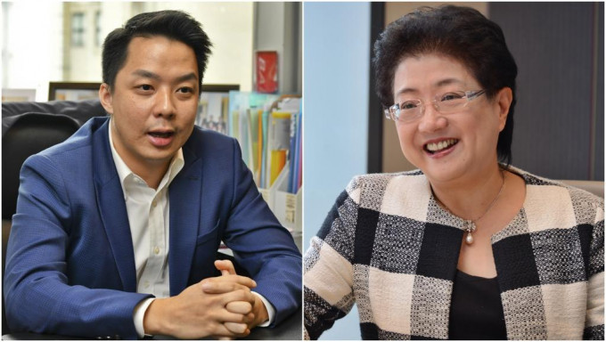 行政长官委任蔡香君（右）及罗启邦（左）为旅游业监管局新成员。资料图片