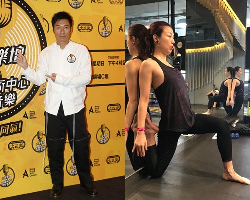 安仔自己操肌，唔多愿同老婆学泰拳。