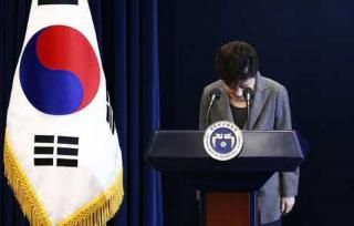 朴槿惠成南韩首个被罢免的总统。资料图片
