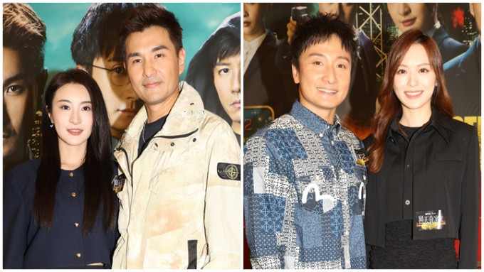 陈展鹏、林夏薇、方力申、冯盈盈出席剧集《逆天奇案2》宣传活动。