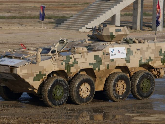 泰國向中國採購43輛VN-1系列裝甲車。網圖