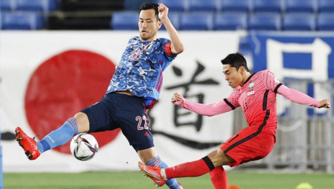 日本(左)及南韓在今屆世盃命途迥異。網上圖片