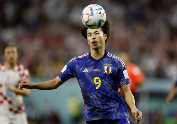 三笘薰於卡塔爾世界盃充當日本的後備殺手表現出色。REUTERS