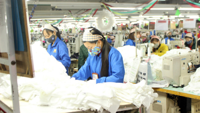 越南近年多了大量來料加工廠。