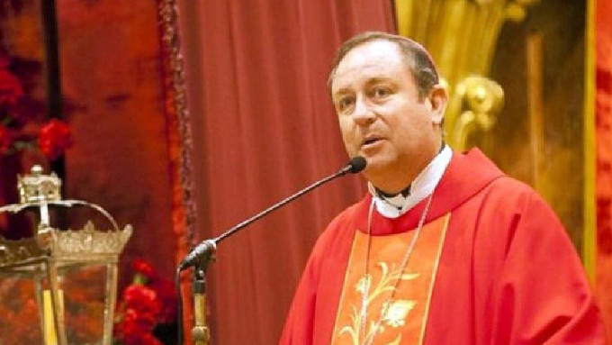 赞凯塔2013年获方济各委任为奥兰镇主教。资料图片