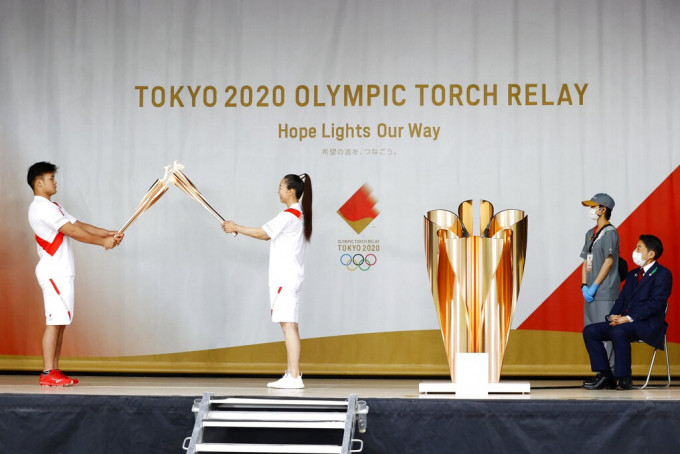 政府購買東京奧運轉播權。AP圖片