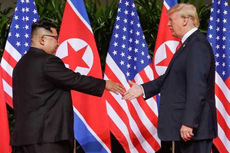美国总统特朗普与北韩领导人金正恩预定于2月底举行的第二度高峰会。AP