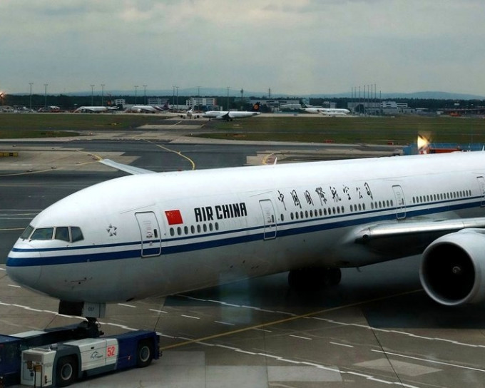 中國國際航空公司。新華社圖片