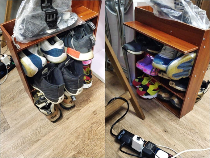 近日有港媽分享不小心在淘寶買錯極小型鞋櫃。Facebook「淘寶開心share」圖片