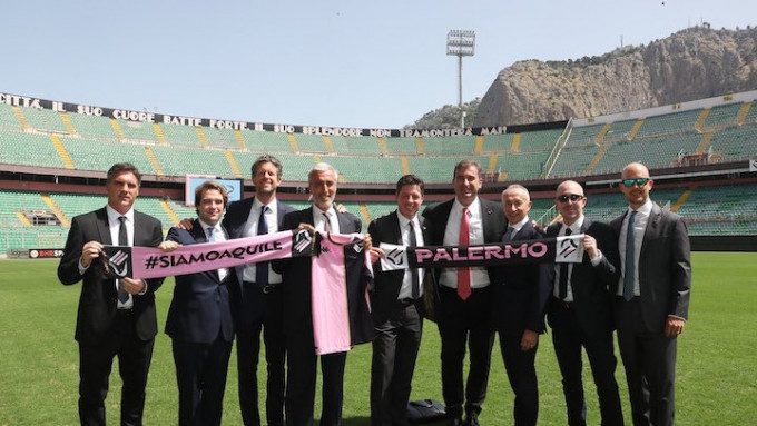 城市足球集团收购巴勒莫。网上图片