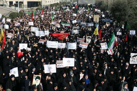 伊朗改革派谴责近日来的暴力事件。AP