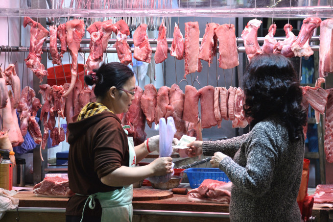 本港将复售鲜猪肉。资料图片