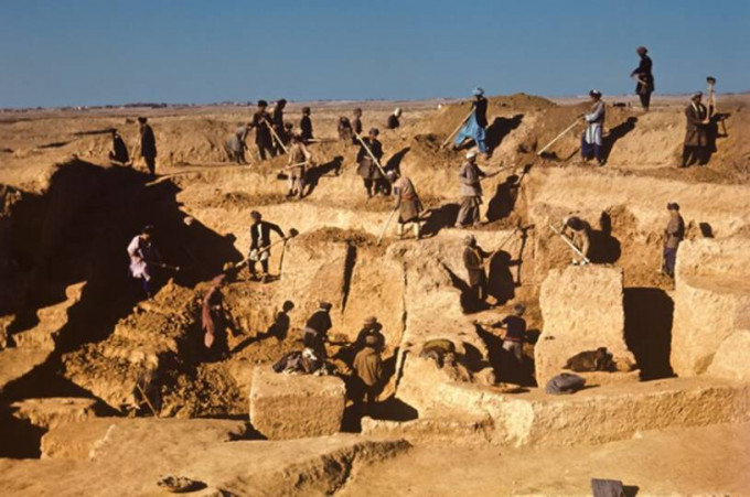 巴克特里亚宝藏1978年出土。互联网图片