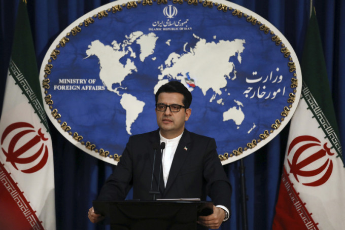 伊朗外交部发言人阿巴斯·穆萨维。AP