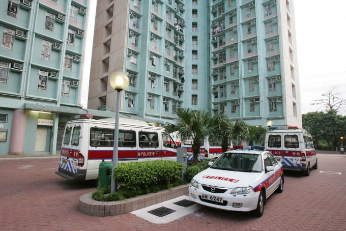 屯门富泰邨早上发生纵火案。资料图片