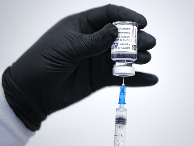 台湾在上月开始阿斯利康疫苗的接种计画。AP图片
