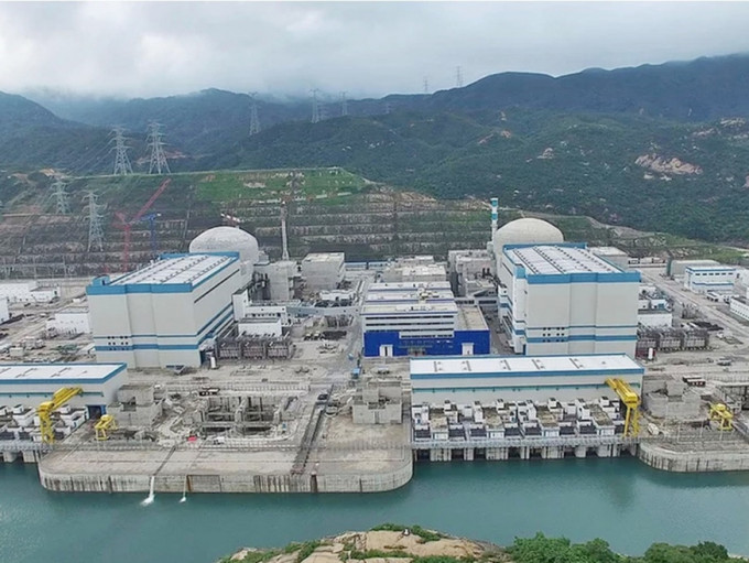 台山核電站疑有燃料棒洩漏。 資料圖片