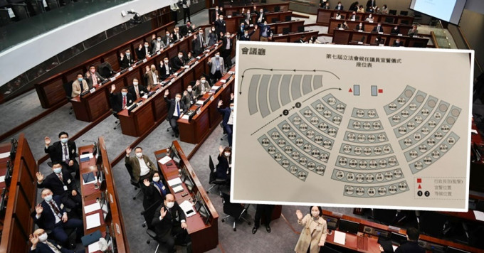 新一届立法会议员宣誓仪式将于下周一（1月3日）早上11时，在立法会会议厅举行。