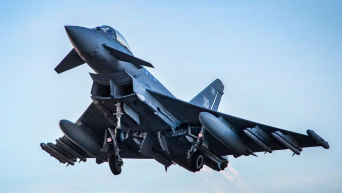 英國皇家空軍颱風式戰機。皇家空軍圖片