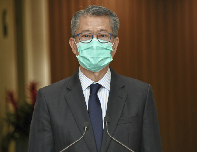 財政司司長辦公室表示，目前陳茂波健康良好，毋須接受醫學監察。 資料圖片