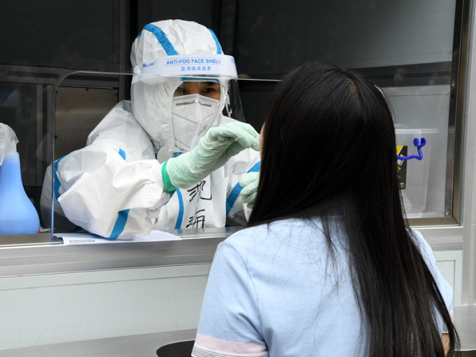 北京正加强防疫工作。新华社