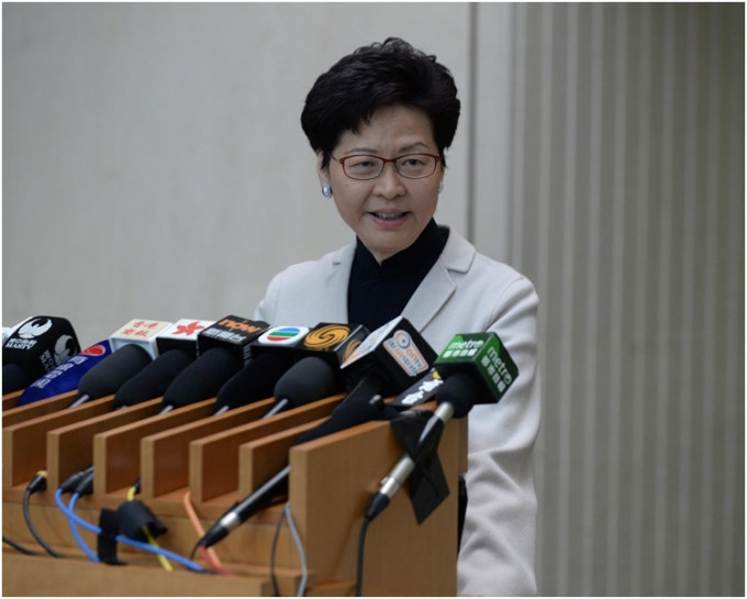 林郑月娥指政府希望坚守不公开评论个案原则。