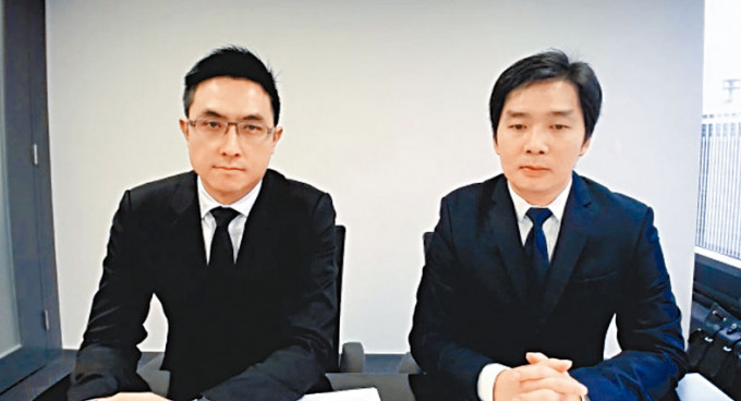 艾德韋宣聯席主席兼行政總裁劉錦耀（左）表示，數碼營銷業務將為未來重點。