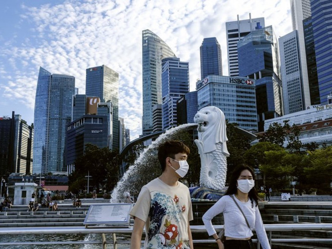 受疫情影響新加坡旅遊業遭重創。AP圖片