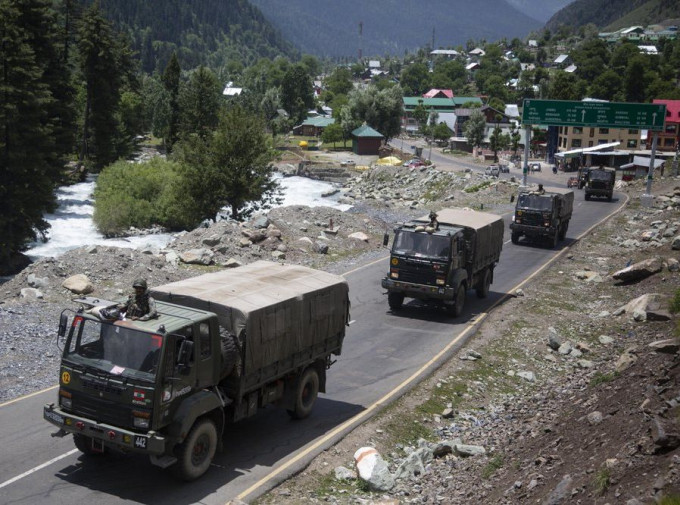 中印邊境局勢持續緊張。AP資料圖片