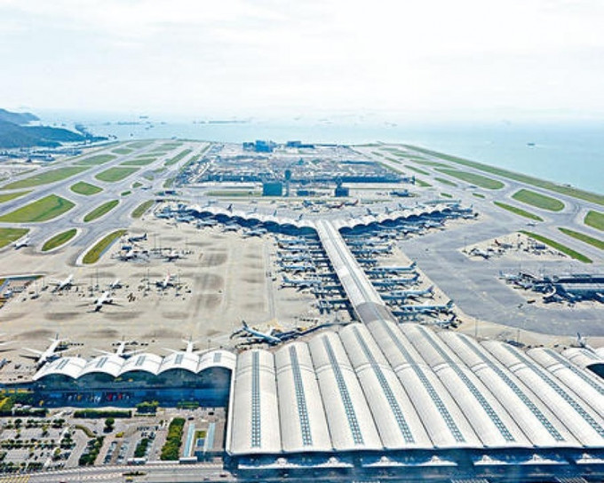广东省同意为香港国际机场三跑填海工程供应部分海沙。 资料图片