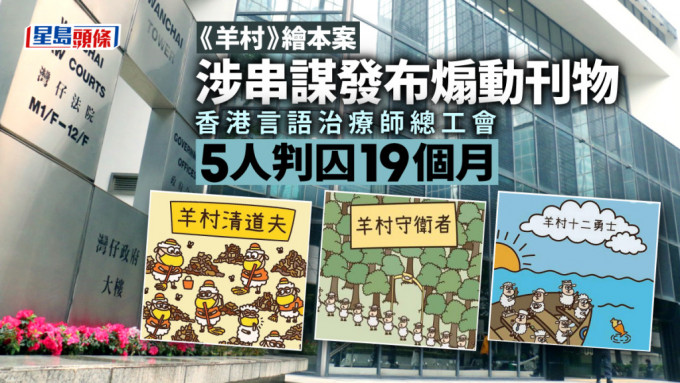 法官郭伟健判5名被告各入狱19个月。资料图片