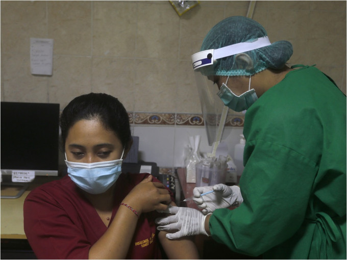 印尼批准紧急使用中国科兴疫苗。AP图片