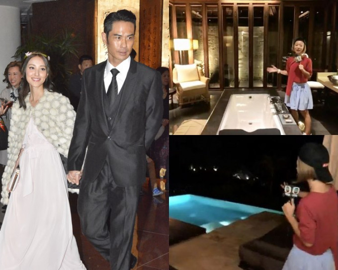 鄭嘉穎與陳凱琳明天在峇里的豪華度假村結婚。（資料圖片、截圖）