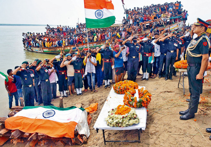 ■中印六月邊境衝突，印度有二十名官兵喪生。