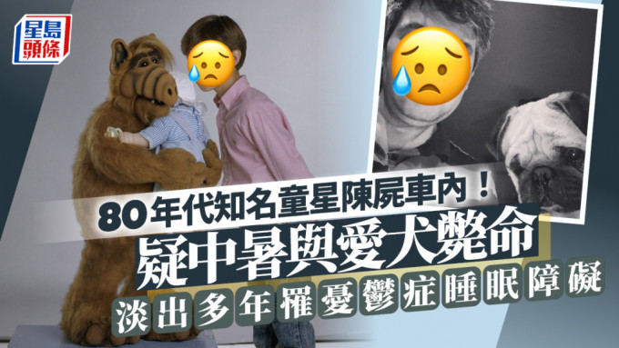 46歲知名童星與愛犬陳屍車中疑中暑斃命  淡出多年罹憂鬱症睡眠障礙