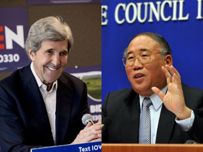 消息指美國氣候特使克里（John Kerry）將與中國氣候變化事務特使解振華一同參加該線上氣候會議。AP/網圖