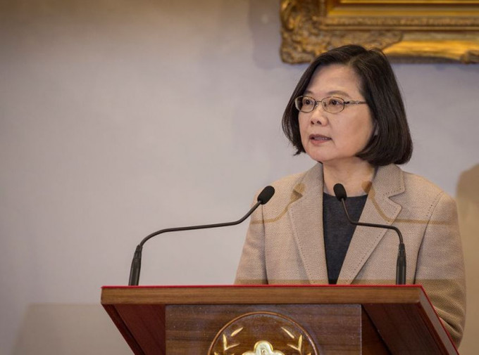 蔡英文呼吁国际社会，捍卫台湾的民主及生活方式。网上图片