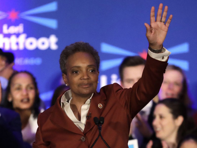 芝加哥选出首位公开出柜非裔女市长。AP