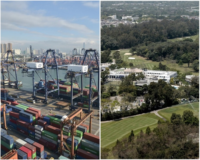 聯盟建議將葵涌貨櫃碼頭及粉嶺高爾夫球場重置。