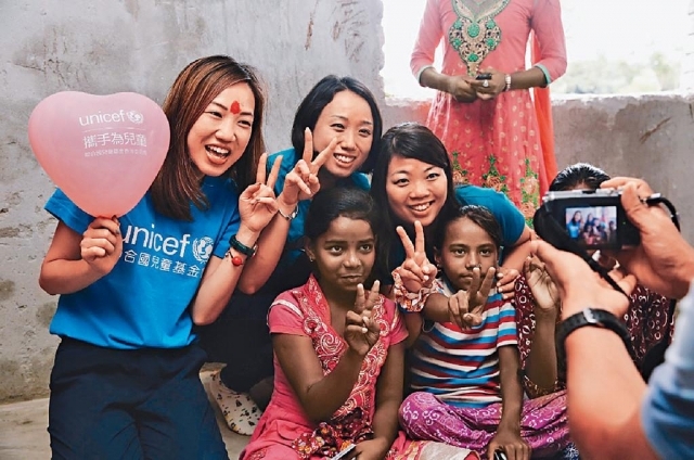 国泰及UNICEF HK公布，2018年的「零钱布施」机上筹款计划,全年共筹得港币955万元。 资料图片