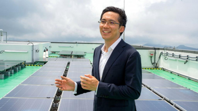 新地执行董事郭基泓肩负集团发展可再生能源的重任，为香港可持续发展作出贡献。
