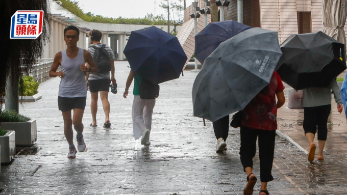 台风泰利是今年风季首个进入南海的热带气旋，本港8号风球高挂近16小时。丹尼尔摄