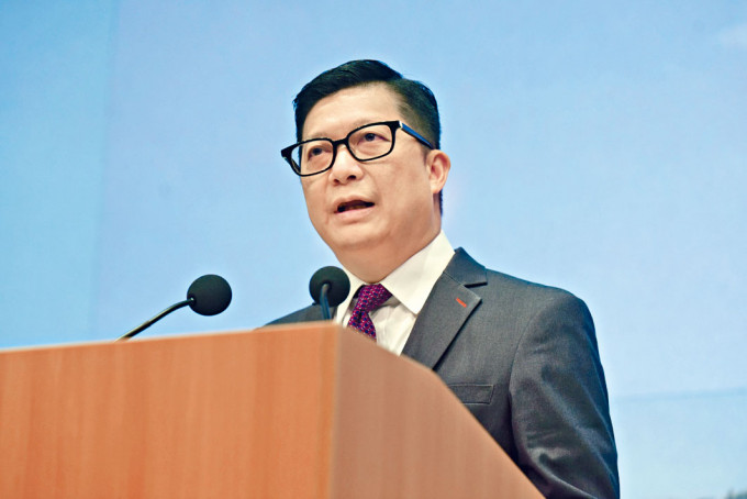 邓炳强表示，纪律部队将为选举坚定护航。