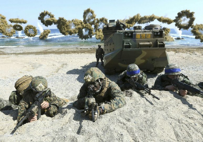 美韩将取消大型联合军演。