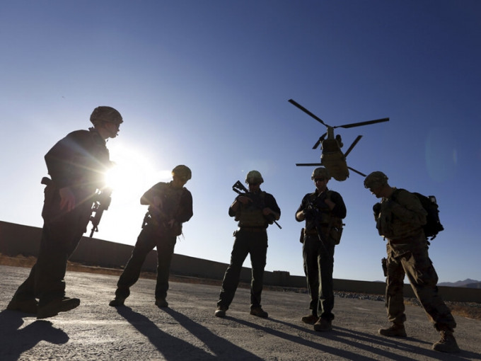 外电引述美国官员表示，美军似乎将在日内完成从阿富汗撤军，远早于总统拜登早前定下的9月11日期限。AP图片