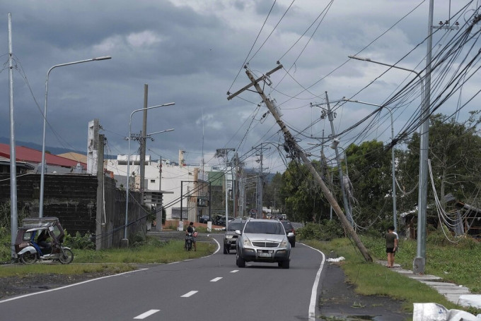 风暴「北冕」横扫菲律宾造成破坏。AP图片