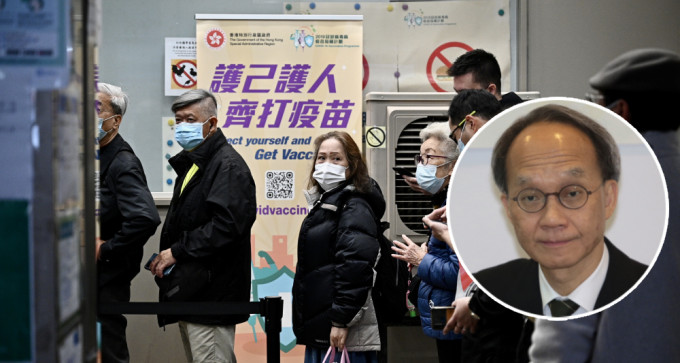 劉宇隆表示當全港人口九成接種可考慮「退場」。（資料圖片）