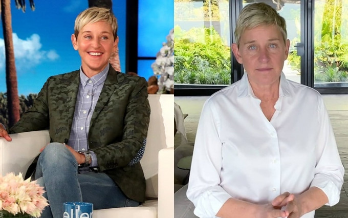 Ellen主持的節目《The Ellen DeGeneres Show》劇組被爆涉歧視欺凌，今日她向員工發信道歉。
