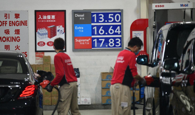油价急泻但香港油价未有相应下调。