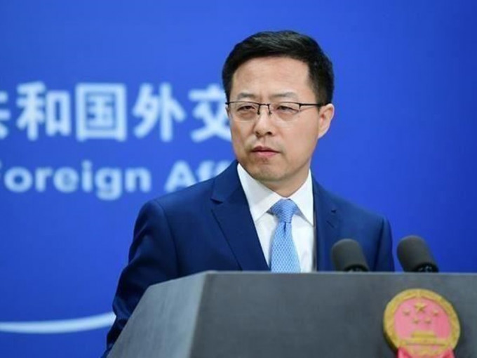 外交部发言人赵立坚指到目前为止无外国公民在河南洪灾中伤亡报告。网图